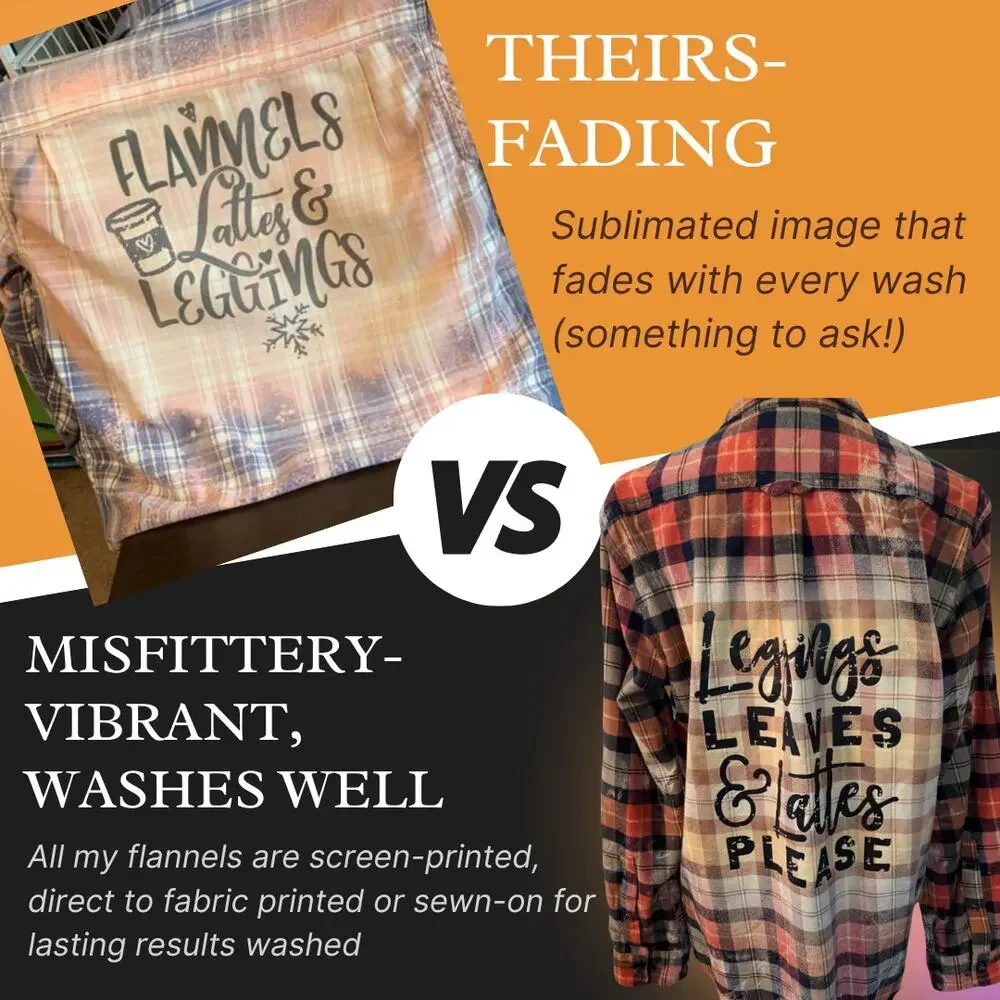 Hocus Pocus Witches Custom Flannel Shirt, Halloween Large - Picture 9 of 9